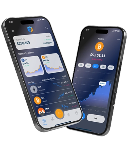 Argento Luxeron App di Trading Mobile